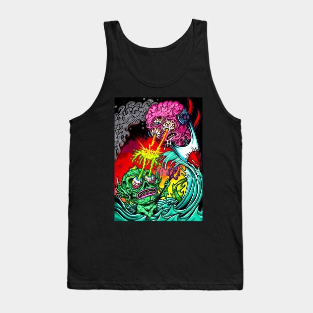 epic sea battle Tank Top by Brownlazer